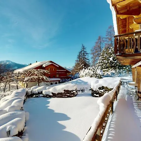 Apartment At The Bottom Of The Slopes In Crans-Montana, Cosy Atmosphere Extérieur photo